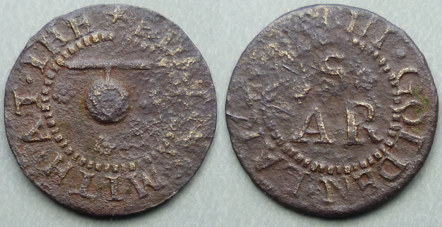Golden Lane, Adam Smith 1658 farthing